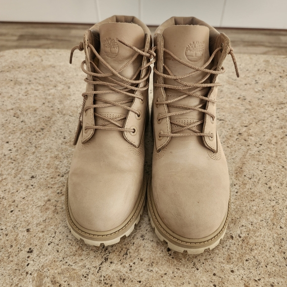 Timberland Tan Lace-Up Boots - Picture 3 of 15